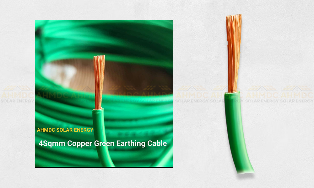 Copper Green Earthing Cable