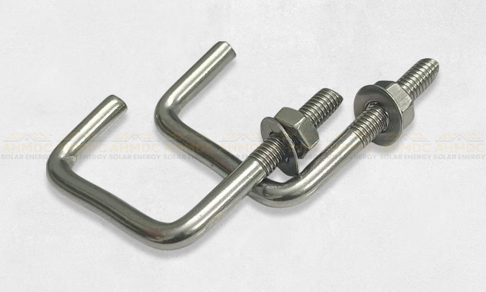 SS304 M8 J HOOK WITH FLANGE NUT